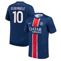 Maglia Calcio Paris Saint-Germain Ousmane Dembele #10 Prima Divisa 2024-25 Manica Corta